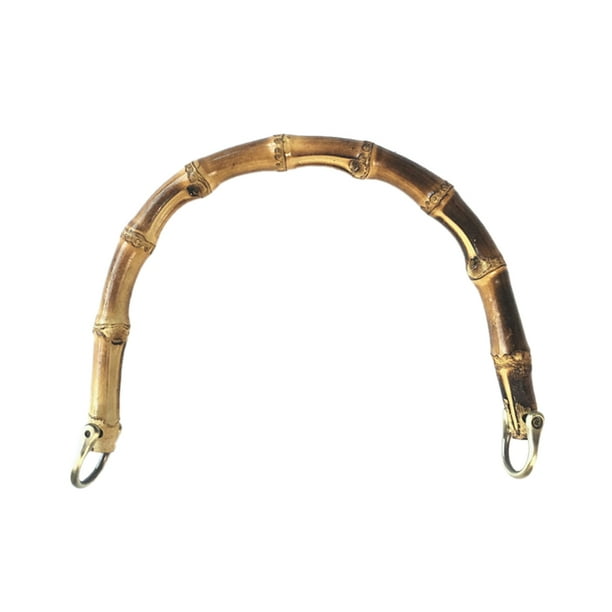 SimpleLif Bamboo Bag Handle Replacement for DIY Bags Purse Making Handbag Shopping Tote Bag Accessories(1 Piece) SimpleLif Bamboo Bag Handle Replacement for DIY Bags Purse Making Handbag Shopping Tote Bag Accessories(1 Piece)